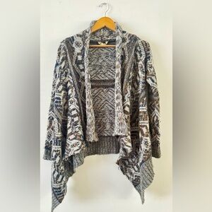 Staring at Stars ✨ 
Multi color wrap sweater size small